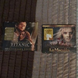 2 Cd Lot: Titanic and Les Miserables